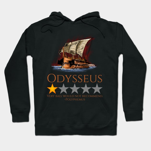 Odysseus - Ancient Greek Mythology Meme - The Odyssey Hoodie by Styr Designs